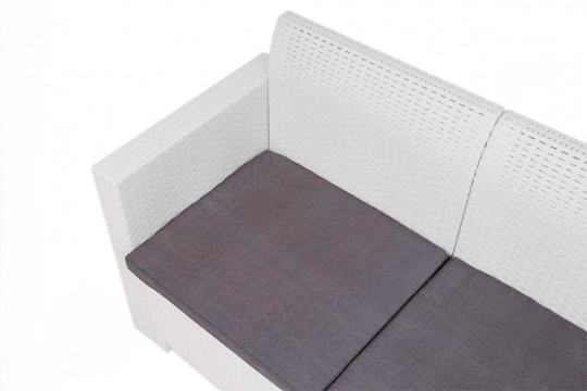 Комплект мебели NEBRASKA SOFA 3 (3х местный диван), белый - 3