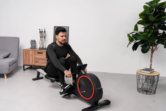 Гребной тренажер UNIX Fit Techno Rower 410 - 11